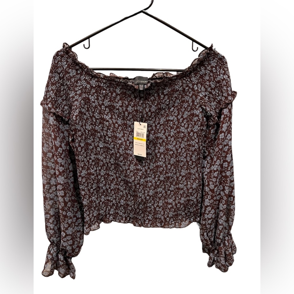 Lucy Paris medium smocked top